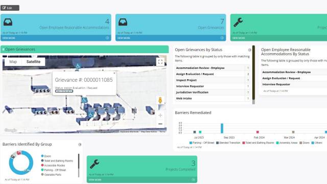 Screenshot of BlueDAG Title II Suite version 5.0 dashboard Screenshot of BlueDAG Title II Suite version 5.0 dashboard