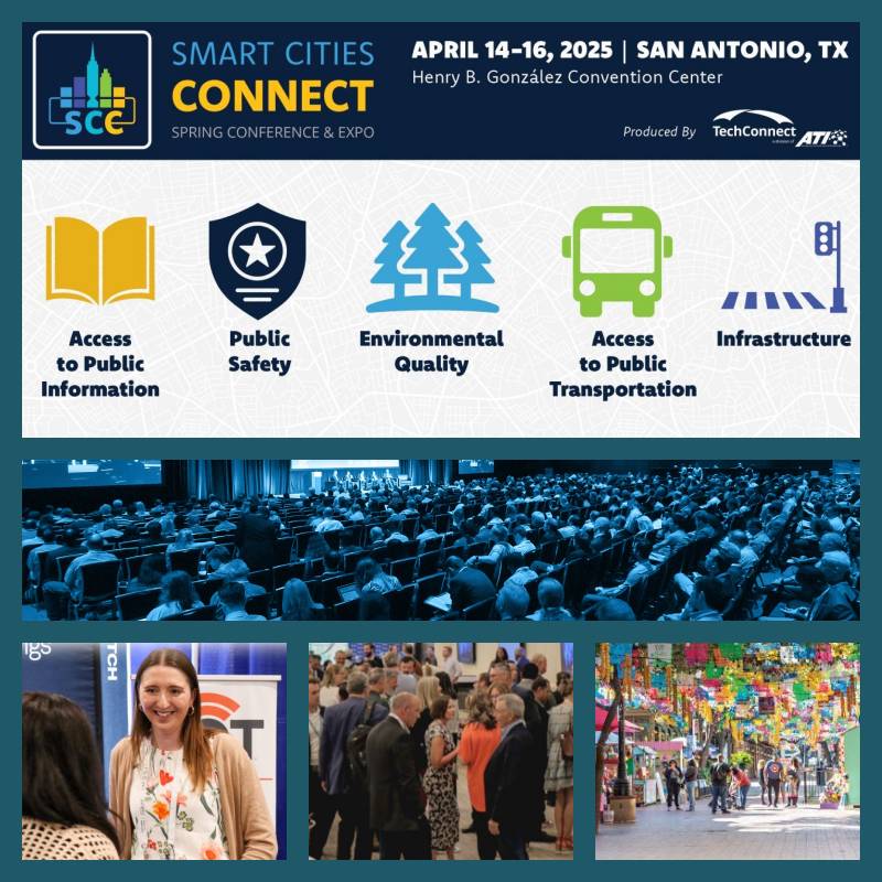 Smart Cities Connect Spring 2025 Conference banner